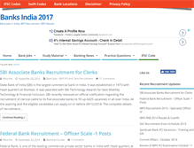 Tablet Screenshot of banks-india.com